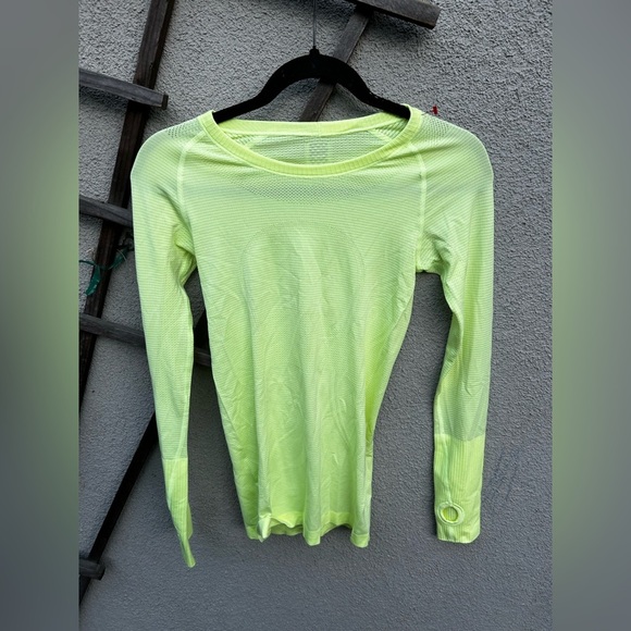 Lululemon Swiftly Tech Long Sleeve 2.0 Dew Green / Neo Mint - Picture 6 of 11